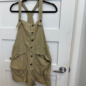 Urban Outfitters Tan Jumpsuit